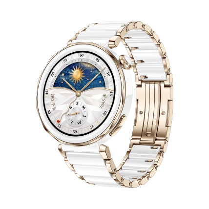 HUAWElWatch GT 5 Pro-42mm Ceramic/White